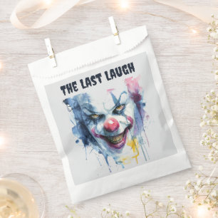 The Last Laugh Creepy Clown Halloween Favor Bags