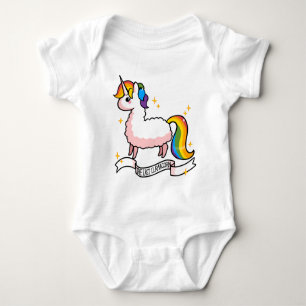 The Last Llamacorn Baby Bodysuit