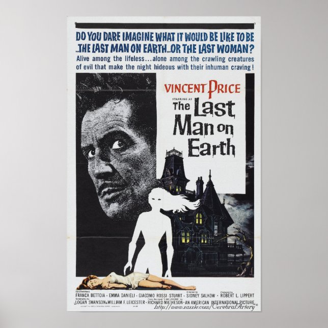 "The Last Man on Earth" (1964) Movie Poster (Front)