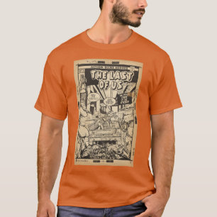 The Last of Us 2 Ambush Comic cover line art fan a T-Shirt