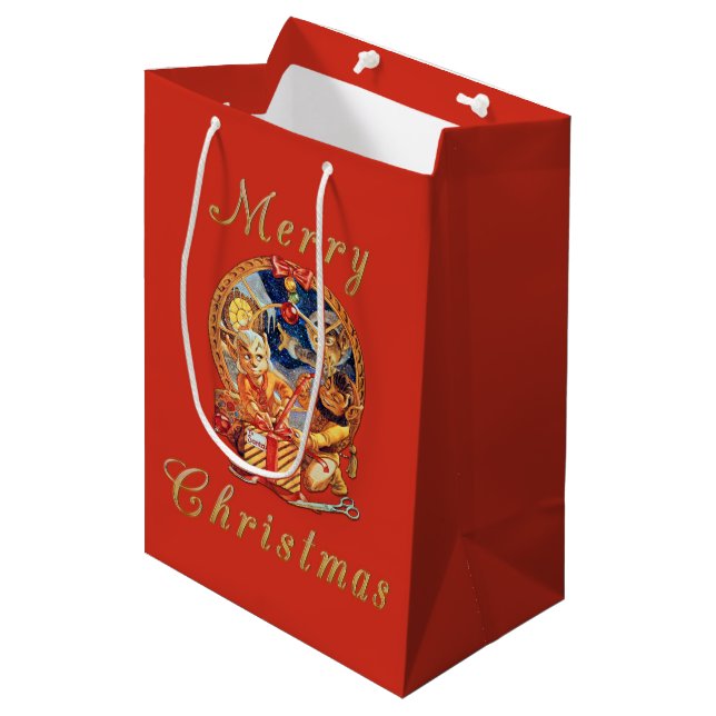 The Last Package Medium Gift Bag (Front Angled)