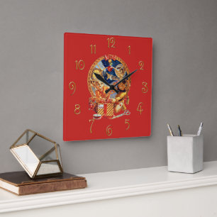 The Last Package Square Wall Clock