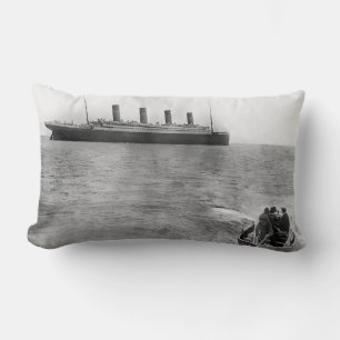 The last photo of the Titanic Lumbar Cushion