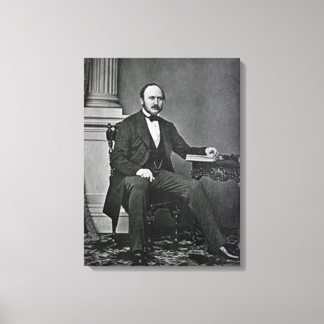 The Last Photograph of the Prince Consort Canvas Print (Front)
