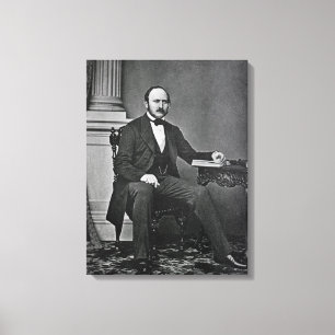 The Last Photograph of the Prince Consort Canvas Print