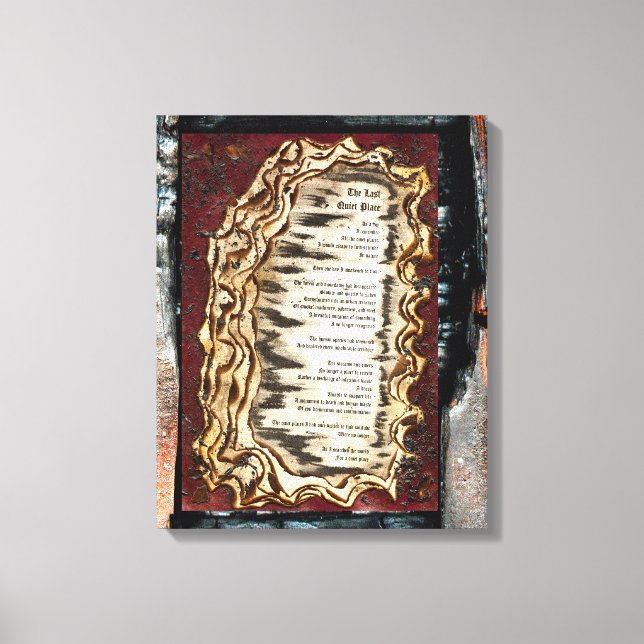 The Last Quiet Place Canvas Print (Front)