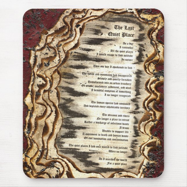 The Last Quiet Place Mouse Pad (Front)