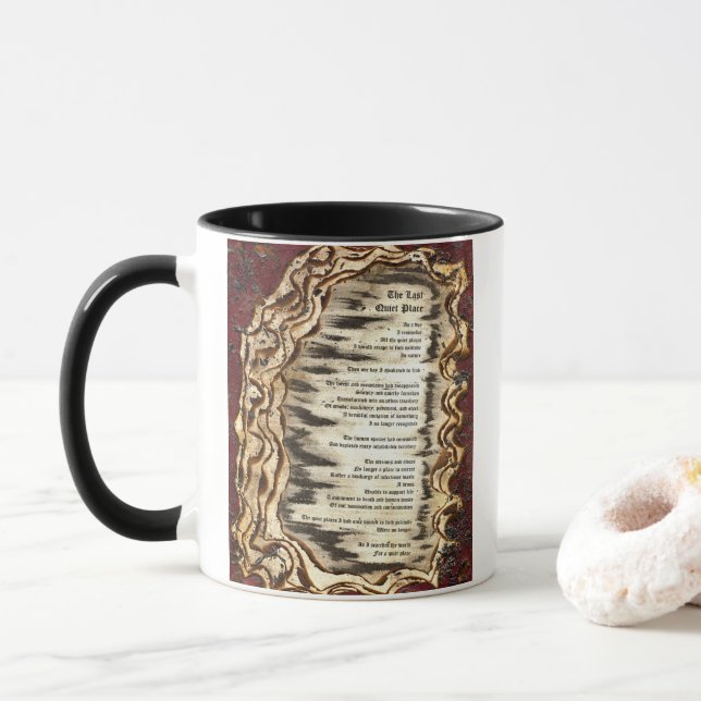 The Last Quiet Place Mug (With Donut)