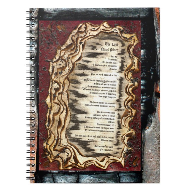 The Last Quiet Place Notebook (Front)