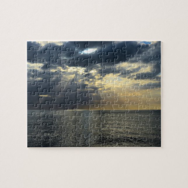 The Last Rays of Sunset - 8x10 - 110 pcs Jigsaw Puzzle (Horizontal)