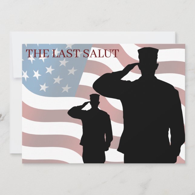 THE LAST SALUT (Front)