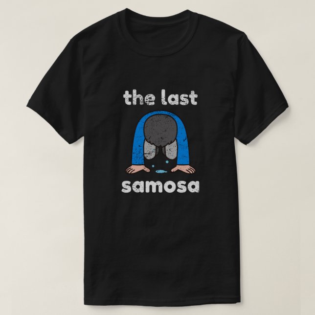 The Last Samosa Cousin Gift - Funny T-Shirt (Design Front)