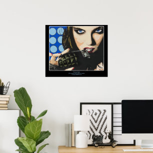 ‘The Last Straw’ Painting on a  Poster