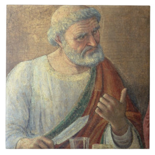 The Last Supper, 1480 (fresco) (detail of 61997) Tile