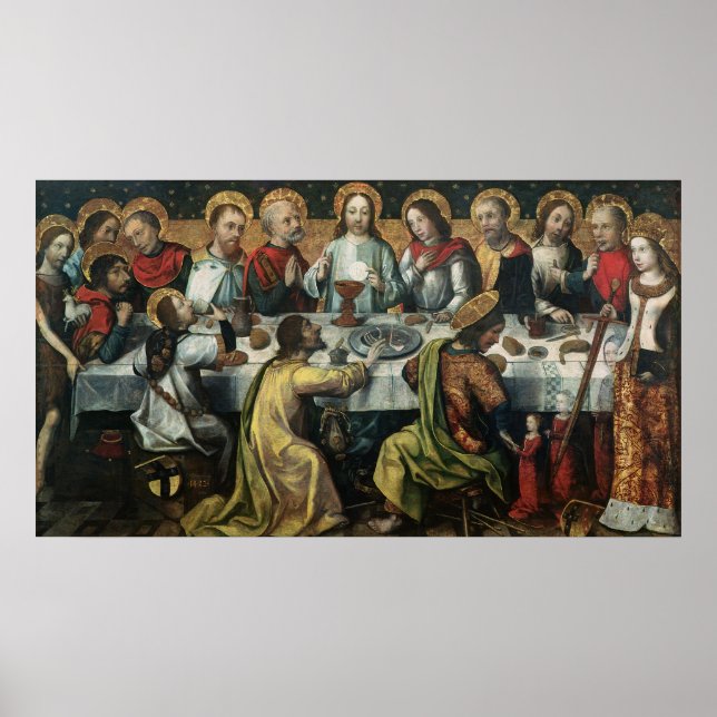 The Last Supper, 1482 Poster (Front)