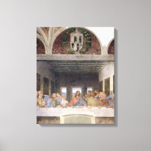 The Last Supper, 1495-97 3 Canvas Print
