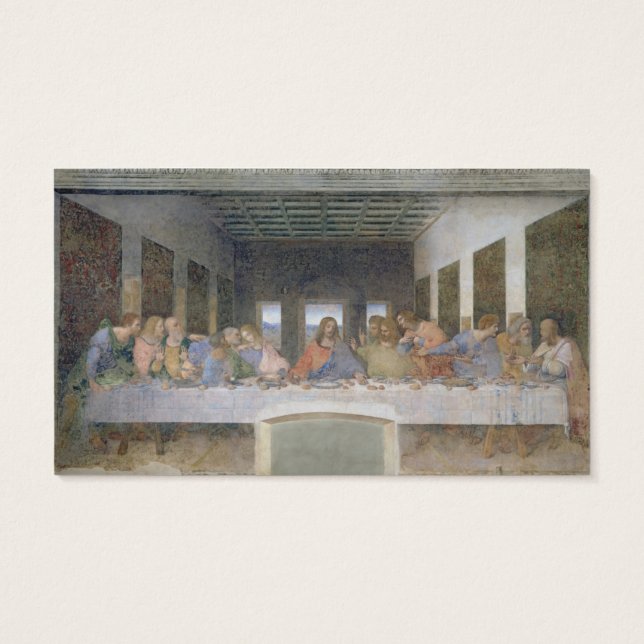 The Last Supper, 1495-97 (fresco) (Back)