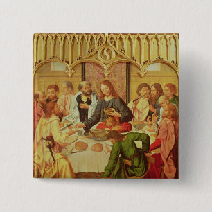 The Last Supper 15 Cm Square Badge