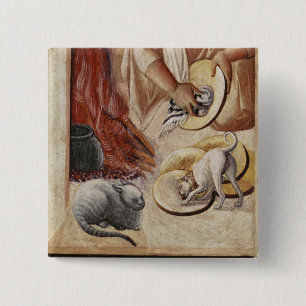 The Last Supper 15 Cm Square Badge