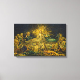 The Last Supper, 1799 (tempera on canvas) Canvas Print