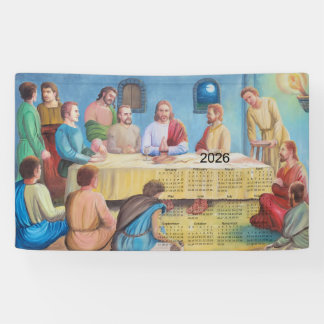 The Last Supper 2026 Calendar Banner