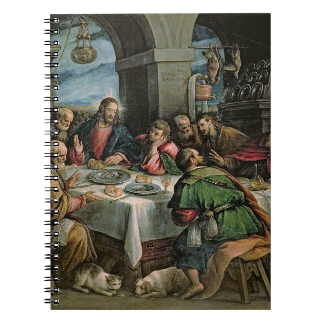 The Last Supper 3 Spiral Notebook (Front)
