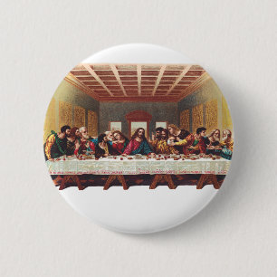 The Last Supper 6 Cm Round Badge