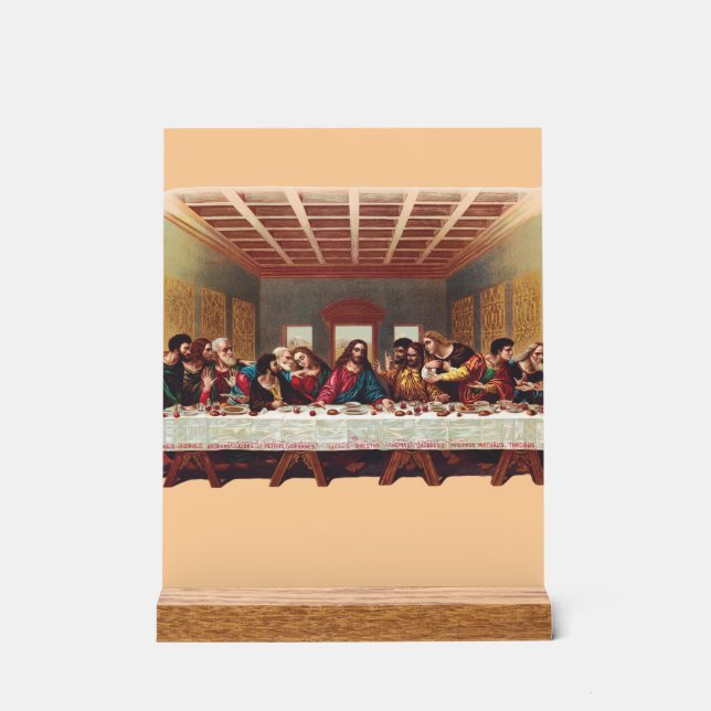 The Last Supper Acrylic Sign (Front)