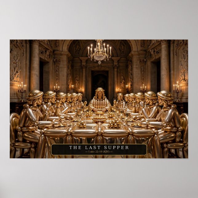 The Last Supper — Balloon Sculpture Poster (Front)