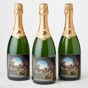 The Last Supper by Carl Bloch Sparkling Wine Label