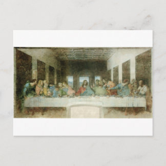 The Last Supper by Leonardo Da Vinci c. 1495-1498 Postcard