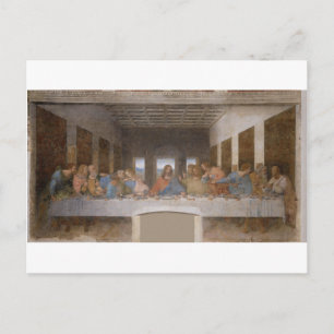 The Last Supper by Leonardo Da Vinci Postcard