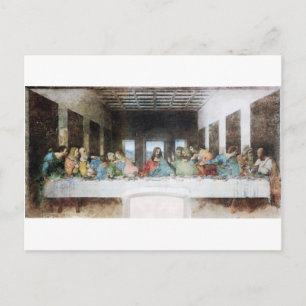 The Last Supper by Leonardo Da Vinci Postcard