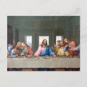 The Last Supper by Leonardo da Vinci Postcard
