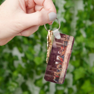 The Last Supper by Leonardo da Vinci, Renaissance Key Ring