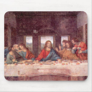 The Last Supper by Leonardo da Vinci, Renaissance Mouse Pad