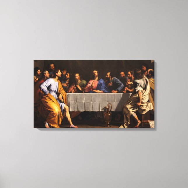 The Last Supper Canvas Print (Front)