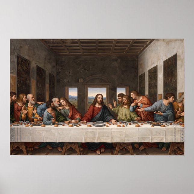 "The Last Supper" – Enhanced Version Poster (Front)