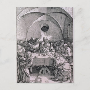 The Last Supper from the 'Great Passion' Postcard
