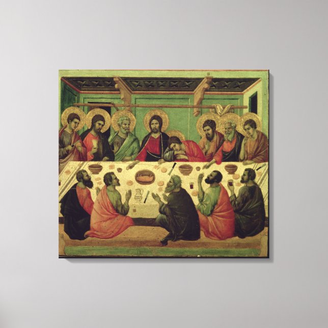 The Last Supper, from the Passion Altarpiece Canvas Print (Front)