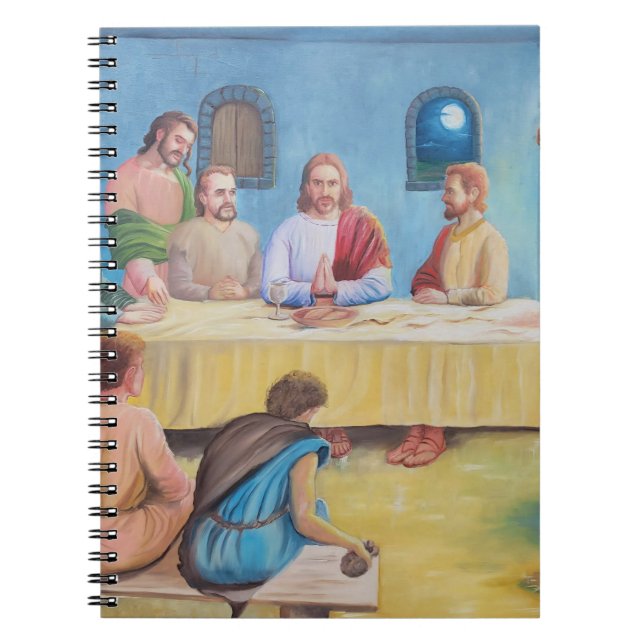 The Last Supper: Jesus and the Disciples Notebook (Front)