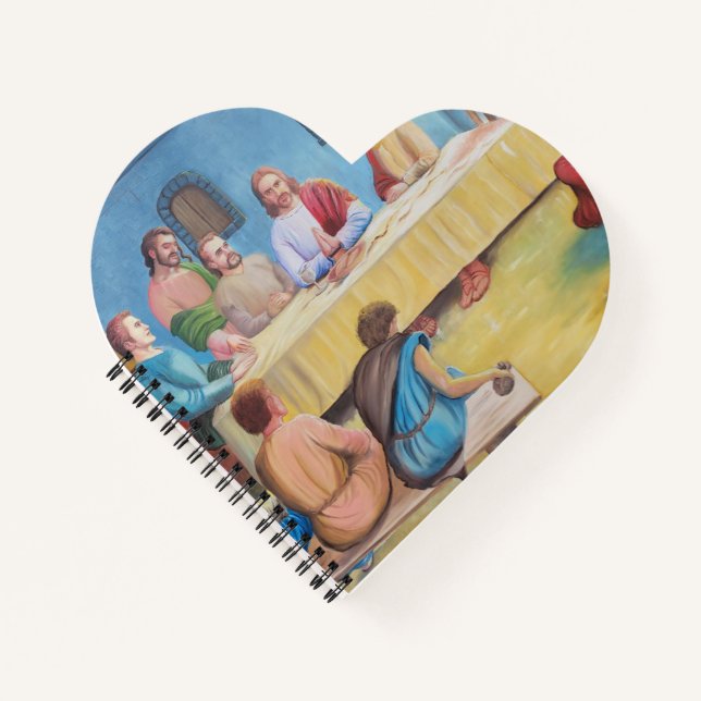 The Last Supper: Jesus and the Disciples Notebook (Front)