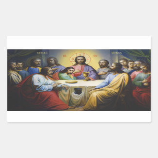 The Last Supper Jesus Christ Stickers