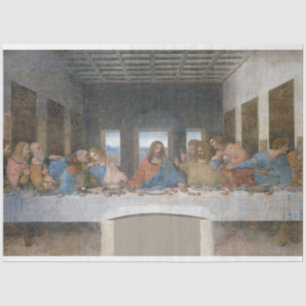 The Last Supper, Leonardo da Vinci, 1495-1498 Tissue Paper