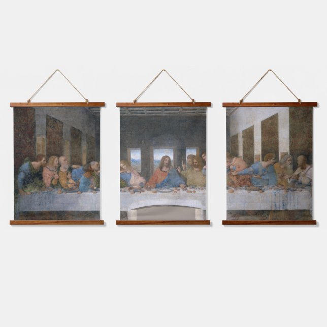 The Last Supper, Leonardo da Vinci Hanging Tapestry (Triple)