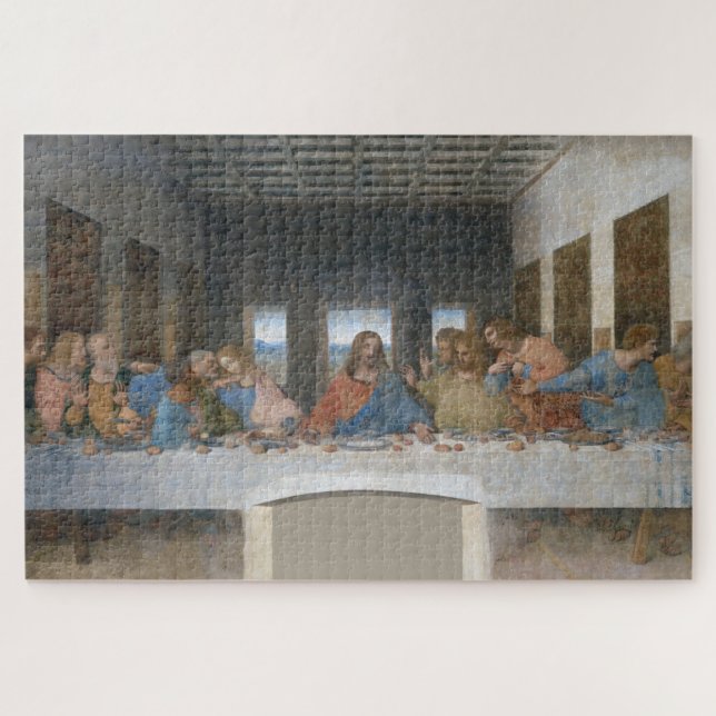 The Last Supper, Leonardo da Vinci Jigsaw Puzzle (Horizontal)