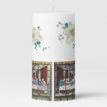 The Last Supper Medium Pillar Candle