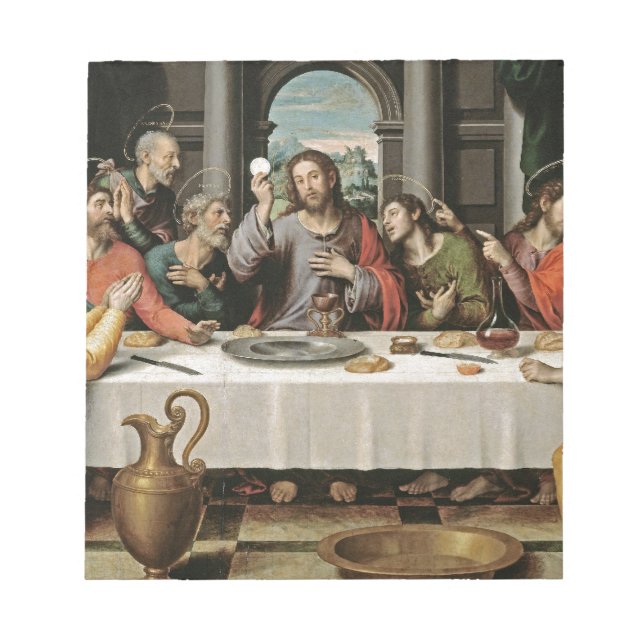 The Last Supper Notepad (Front)