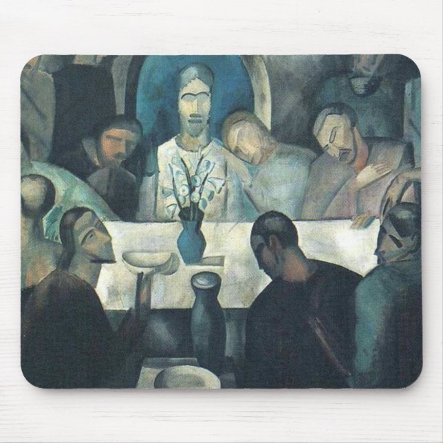 The Last Supper of Jesus Andre Derain 1911 Mouse Pad (Front)