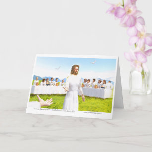 The Last Supper of Jesus - Eucharist Card